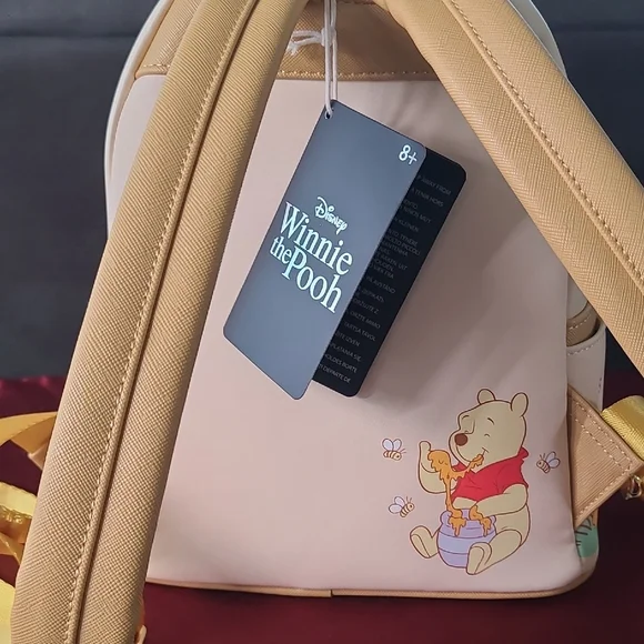 Disney Cream and Brown Winnie the Pooh Mini Bag